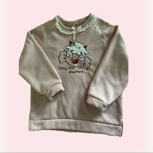 Pink Oversized Sweatshirt